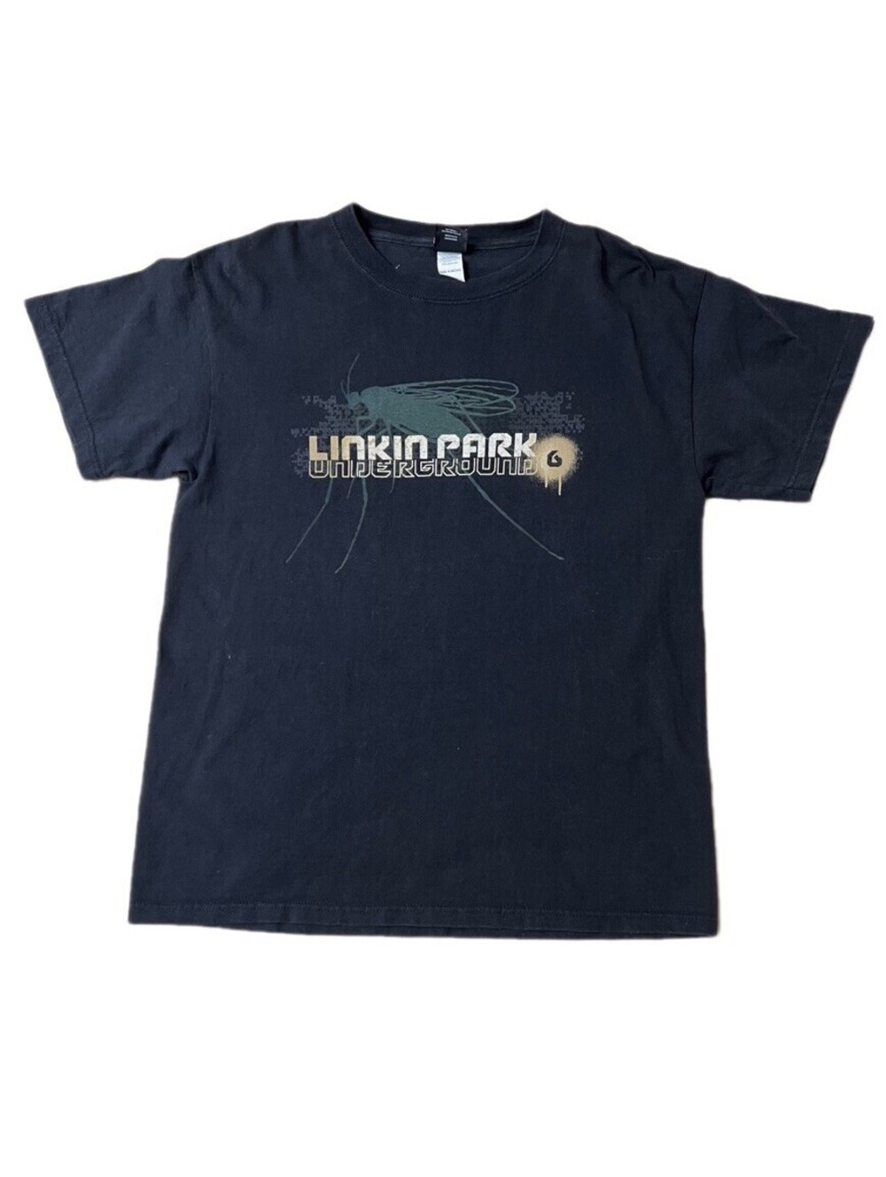 Vintage Linkin Park Underground DC Black T-Shirt Medium